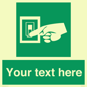 Custom Light Switch Sign